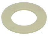 Lagăr şaibă de presiune IGUS glisare &Oslash;18mm fără orificiu, iglidur&reg; W300 galbenă
