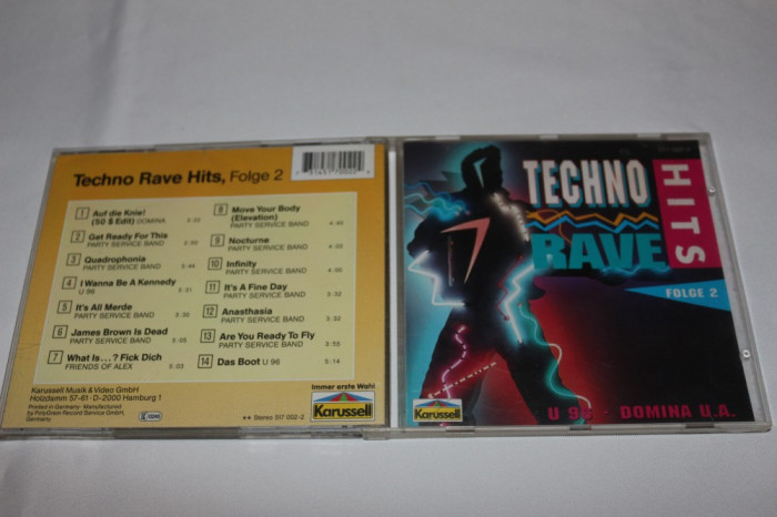 [CDA] Techno Rave Hits folge 2 - cd audio original