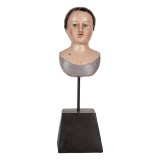 Figurina Femeie polirasina multicolora 11x11x34 cm