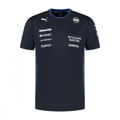 Williams Martini Racing tricou de bărbați official Teamline Replica F1 Team 2025 - L foto