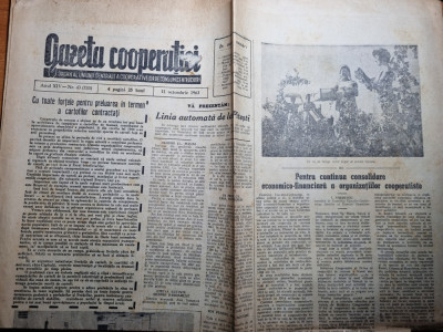 gazeta cooperatiei 11 octombrie 1963 foto