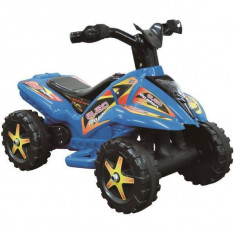 ATV electric cu pedala acceleratie - Albastru foto