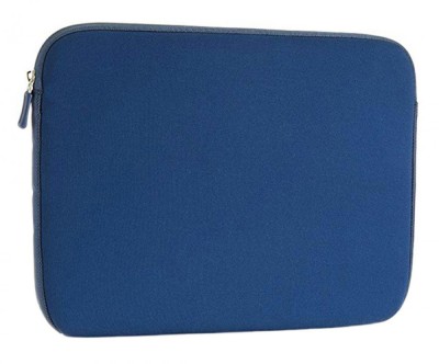 Geanta laptop 13inch, fermoar inchidere, neopren, 33 x 24 x 1,7 cm, albastru foto