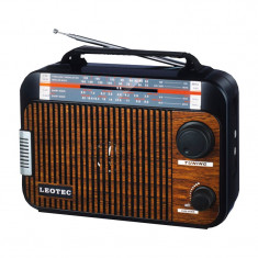 Radio portabil Leotec LT-Q3, 4 benzi, difuzor incorporat foto