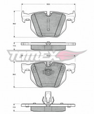 Placute frana bmw E60 E61 - PFB65718 foto