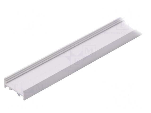 Profil aluminiu pentru module LED albă 1m VARIO30-01