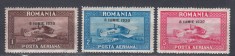 ROMANIA 1930 LP 84 C.RAIU FILIGRAN VERTICAL POSTA AERIANA CU SUPRATIPAR 8 IUNIE 1930 GUMA ORIGINALA SERIE SARNIERA