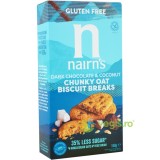 Fursecuri din Ovaz Cu Ciocolata Neagra si Cocos Fara Gluten 160g