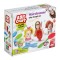 Set Plastilină Coafor, Art Craft, 7 Piese, Multicolor, Capacitate 3 x 56g