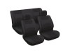 Huse scaune auto Carpoint 6 buc negre