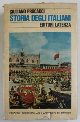 STORIA DEGLI ITALIANI di GIULIANO PROCACCI , 1978 foto