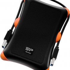 Sicon Power 2TB Hard Disk extern portabil robust Armor A30, USB 3.0 rezistent la