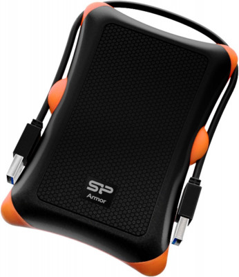 Sicon Power 2TB Hard Disk extern portabil robust Armor A30, USB 3.0 rezistent la foto