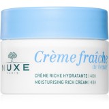 Nuxe Cr&egrave;me Fra&icirc;che de Beaut&eacute; Moisturizing Rich Cream produs hrănitor pentru ten uscat sensibil si foarte uscat 50 ml