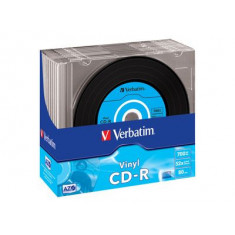 CD-R Verbatim 700 MB, 80min, 52x Vinyl (10buc.)