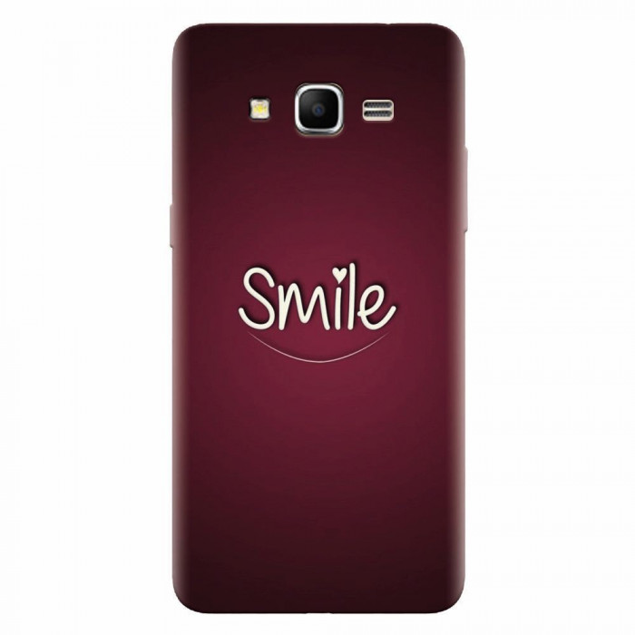 Husa silicon pentru Samsung Grand Prime, Smile Love