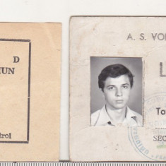 bnk div Ploiesti - Bilet + legitimatie strand anii `70-`80