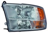 Far Dodge Ram (Ds/Dj) 2013-2014, Stanga, tip bec H1+Hb3, reglaj manual, SAE, TYC, 68096439AC,