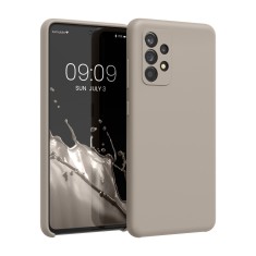 Husa pentru Samsung Galaxy A52 / Galaxy A52 5G / Galaxy A52s 5G, Silicon, Gri, 54347.43, kwmobile