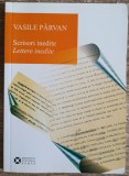 Scrisori inedite - Vasile Parvan