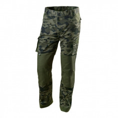 Pantaloni de lucru, camuflaj, model Camo, marimea L/52, NEO foto