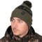 Caciula Fox Collection Bobble Green &amp; Black, Marime Univ.