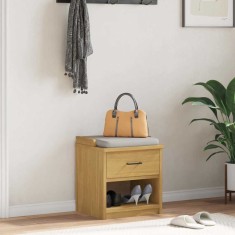 vidaXL Bancă pentru hol &bdquo;SANDNES&rdquo; 45x40x50 cm din lemn masiv de pin 4010446