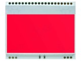 Iluminare de fundal LED roșie 55x46x3,6mm DISPLAY VISIONS