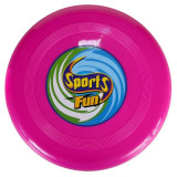 Disc Frisbee plastic,roz,20 cm, Oem