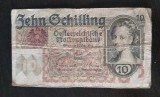 Bancnota Austria - 10 Schilling 1946 - Rara