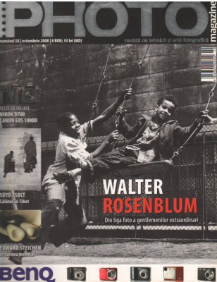 C10293 - REVISTA PHOTO MAGAZINE- WALTER ROSENBLUM 2008 foto