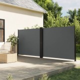 Cumpara ieftin Copertină laterală retractabilă, antracit, 160x1000 cm