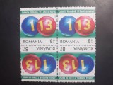 2019 - Romania - Loteria Nationala, 113 ani cu noroc - doua serii tete-beche