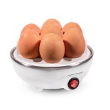 Fierbător de ouă , 350 W, capacitate 7 ouă, oprire automată, măsură cu ac pentru perforare