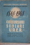 1848-1948 CONCURSURI SCOLARE U.A.E.R. PROGRAME DE GIMNASTICA PENTRU ELEVELE SI ELEVII CURSULUI PRIMAR-MINISTERUL