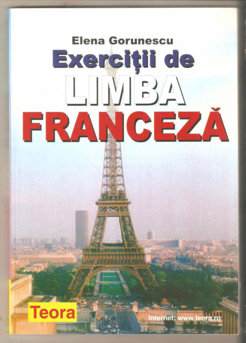 Exercitii de limba franceza-Elena Gorunescu