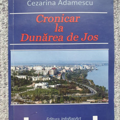 Cronicar la Dunarea de Jos, Cezarina Adamescu, 2017, 328 pag, stare f buna