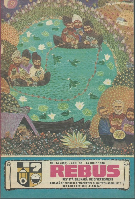 Revista Flacara Rebus nr. 14 / 15 iulie 1986