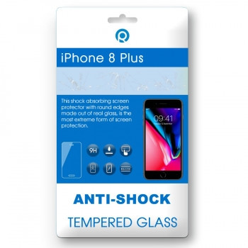 iPhone 8 Plus Sticla securizata 3D alb foto
