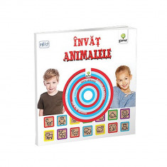 Invat animalele - Carti educative cu CD.2016