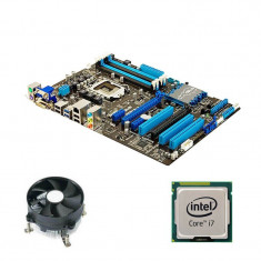 Kit Placa de Baza Asus P8B75-V, Intel Quad Core i7-3770, Cooler foto