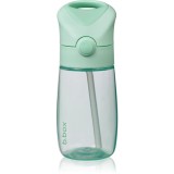 B.Box Junior biberon pentru copii cu pai SpearMint 380 ml