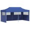 Cort de petrecere pliabil de tip pop-up, albastru, 3 x 6 m