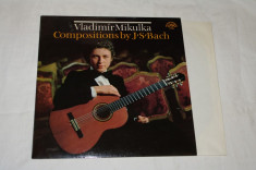 Vladimir Mikulka compositions by J S Bach - Supraphon - 1974 foto