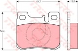 Set placute frana,frana disc MERCEDES C-CLASS Combi (S202) (1996 - 2001) TRW GDB1130
