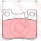 Set placute frana,frana disc MERCEDES E-CLASS (W124) (1993 - 1995) TRW GDB1130