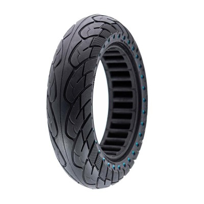 Cauciuc plin - trotineta electrică 10x2.5-6.1/B44, negru cu puncte albastre | Motorevolution foto