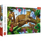 Puzzle Trefl 1500 Jaguar intr-o Pauza Odihnitoare, TREFL 1500P