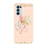 Husa compatibila cu Oppo A72 model Mice in love, Silicon, TPU, Viceversa, Transparent, Carcasa