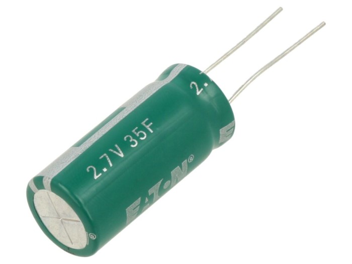 Condensator super 35F 2,7V THT